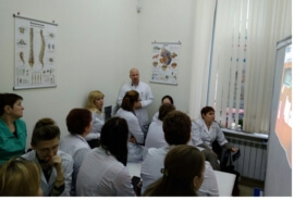Проведена лекция и практическое занятие по MBST-терапии